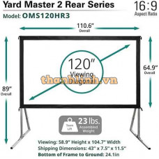 Màn chiếu khung gấp 120-inch Elite Screens OMS120HR3